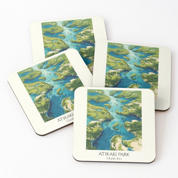 Item preview, Atikaki Provincial Park MB | Boreal Forest & Lake Scenery designed and sold by TuncGK.