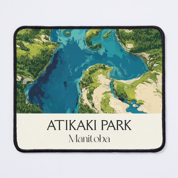 Item preview, Atikaki Provincial Park MB | Boreal Forest & Lake Scenery designed and sold by TuncGK.