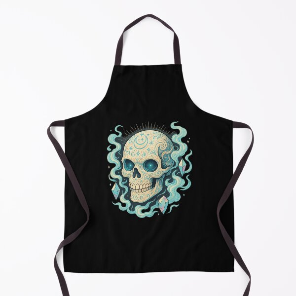 Item preview, Lunar Skull with Teal Haze designed and sold by LaNadaYFundante.