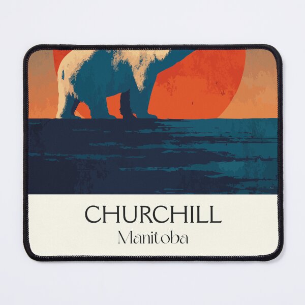 Item preview, Churchill Manitoba Arctic | Polar Bear Scenery Art Print designed and sold by TuncGK.