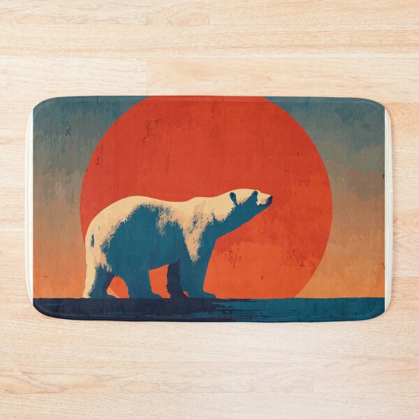 Item preview, Churchill Manitoba Arctic | Polar Bear Scenery Art Print designed and sold by TuncGK.