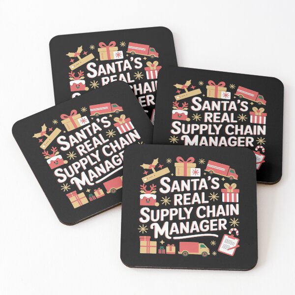 Item preview, Santa's real supply chain manager, Logistics christmas designed and sold by NoetherSym.