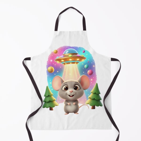 Item preview, Funny Cute 3D Zippy Mouse UFO designed and sold by Zippy Creation.