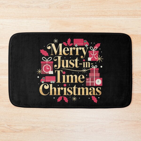 Item preview, Merry Just in time Christmas, supply chain christmas designed and sold by NoetherSym.