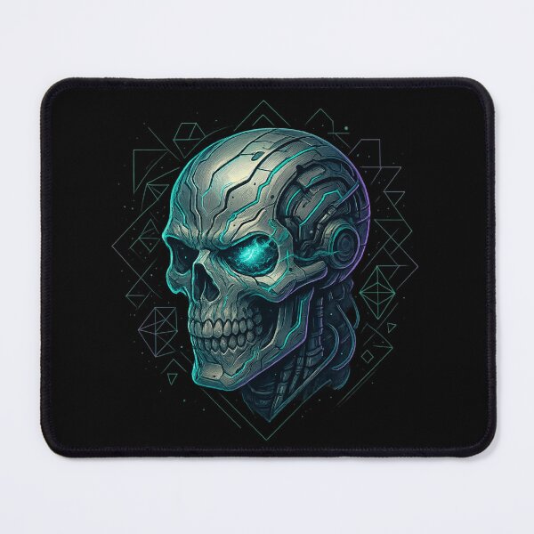 Item preview, Robotic Star-Gleam Skull designed and sold by LaNadaYFundante.
