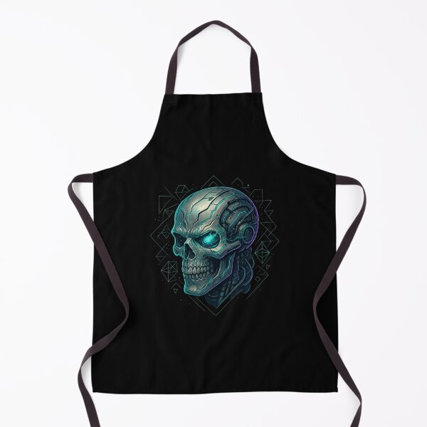 Item preview, Robotic Star-Gleam Skull designed and sold by LaNadaYFundante.