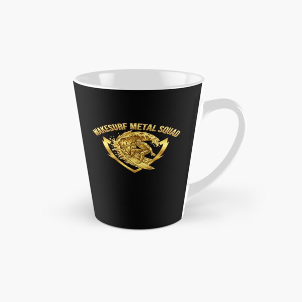 Item preview, Wakesurf Metal Squad – Golden Sport Logo designed and sold by SeaPolar.
