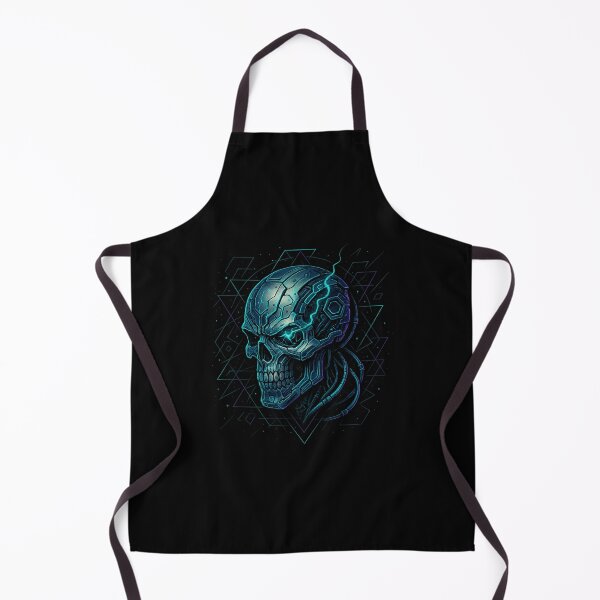 Item preview, Emerald-Glow Mechanical Skull designed and sold by LaNadaYFundante.