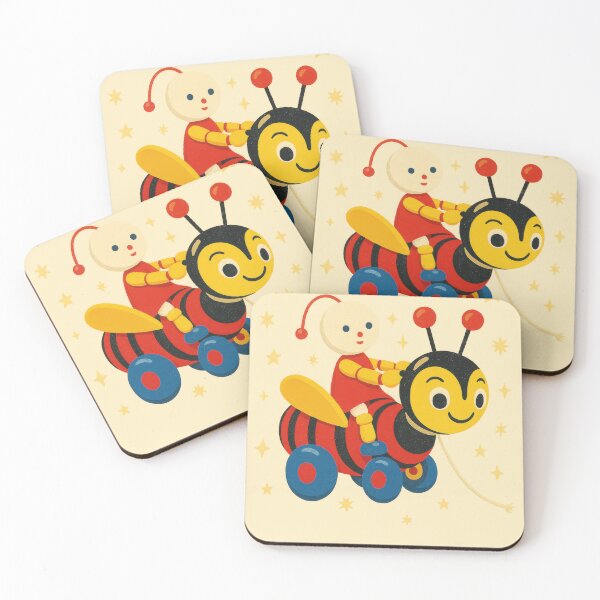 Item preview, New Zealand Christmas Mary Lou + Buzzy Bee designed and sold by kornkobart.