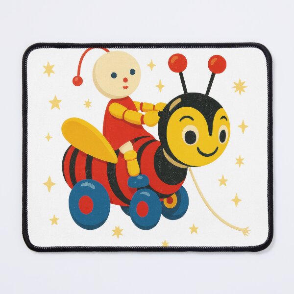 Item preview, New Zealand Christmas Mary Lou + Buzzy Bee designed and sold by kornkobart.