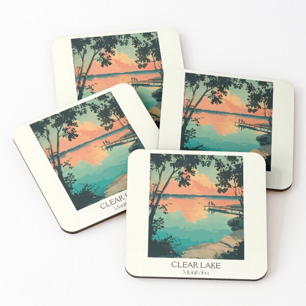 Item preview, Clear Lake Manitoba | Riding Mountain Scenic View Art designed and sold by TuncGK.