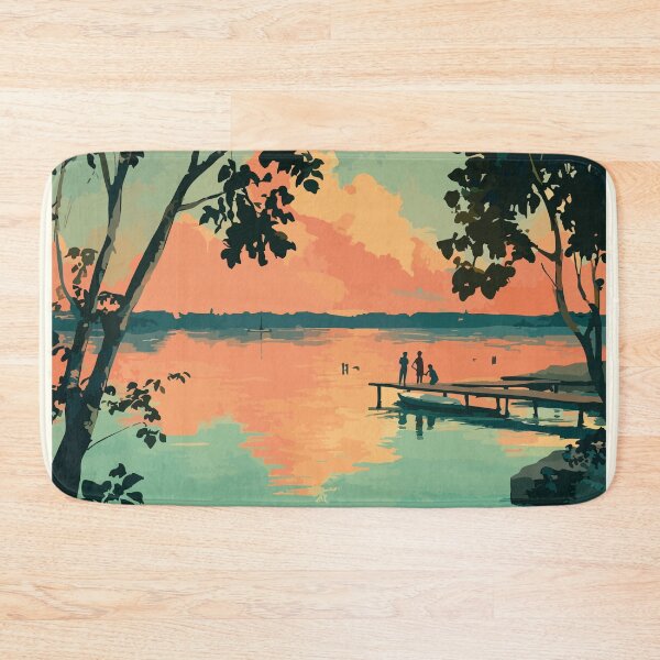 Item preview, Clear Lake Manitoba | Riding Mountain Scenic View Art designed and sold by TuncGK.