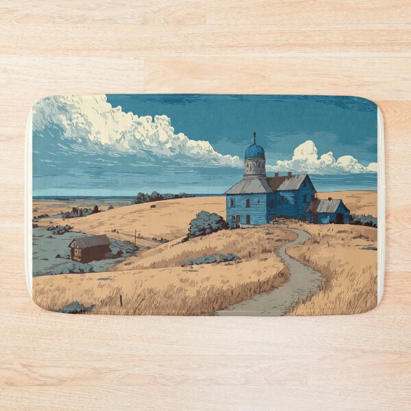 Item preview, Dauphin Manitoba Valley | Vermilion River Scenery Art Print designed and sold by TuncGK.
