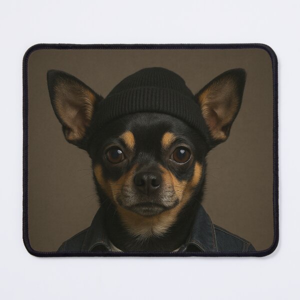 Item preview, Chihuahua wall art lifelike portraits with unexpected settings. designed and sold by ChihuahuasRule.