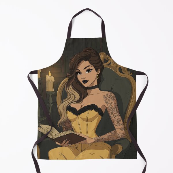 Item preview, book girl designed and sold by CursedbyLilith.