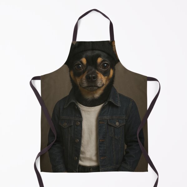 Item preview, Chihuahua wall art lifelike portraits with unexpected settings. designed and sold by ChihuahuasRule.