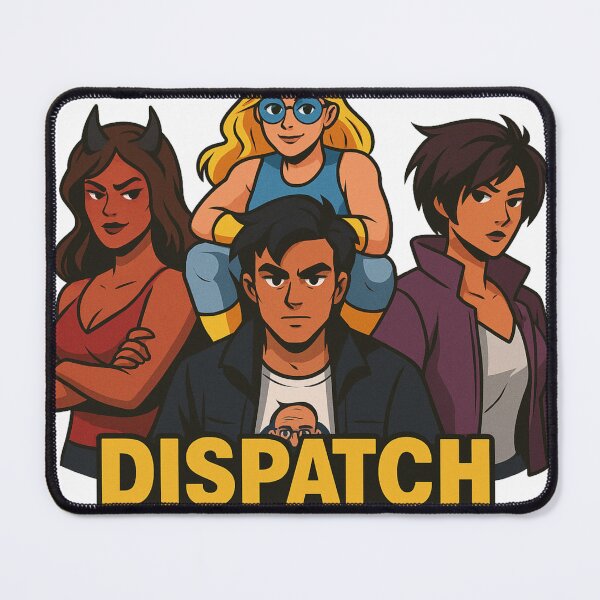 Item preview, Dispatch Squad 2025 – Retro Action Team Illustration designed and sold by LunarBones.