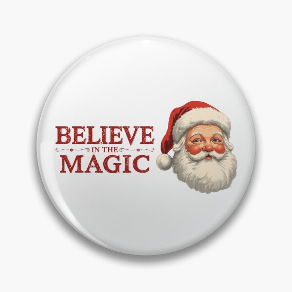 Item preview, Santa Claus – Belive in Magic (Red Christmas Design) designed and sold by Two bro's shop.