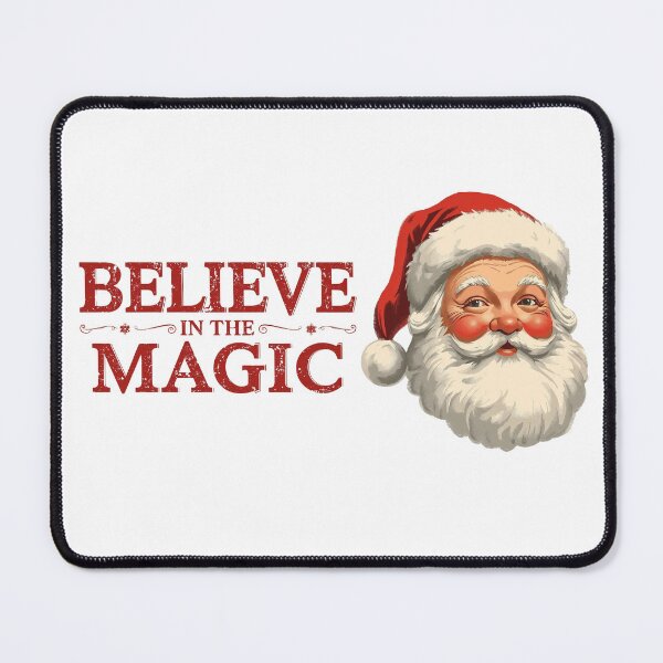 Item preview, Santa Claus – Belive in Magic (Red Christmas Design) designed and sold by Two bro's shop.