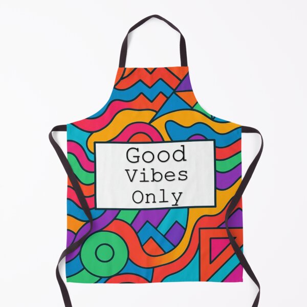 Item preview, Groovy Retro Good Vibes Only Pattern designed and sold by AlondraStudio.