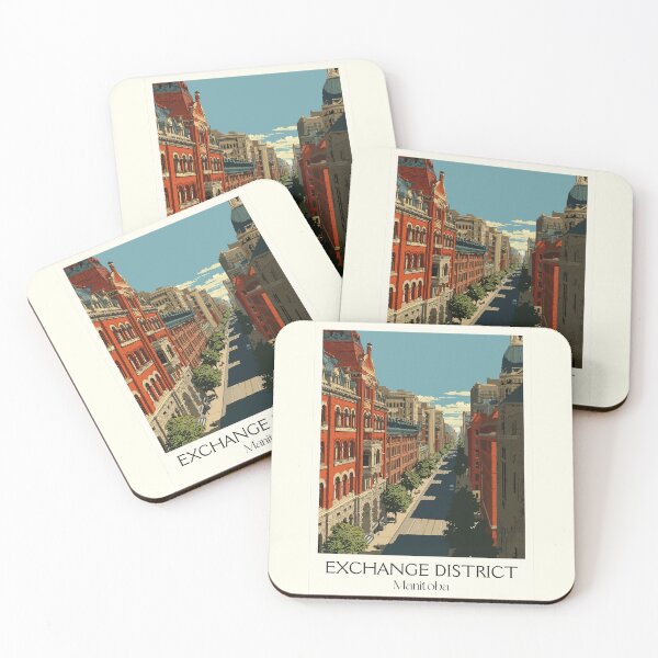 Item preview, Exchange District Winnipeg | Historic Architecture Art Print designed and sold by TuncGK.