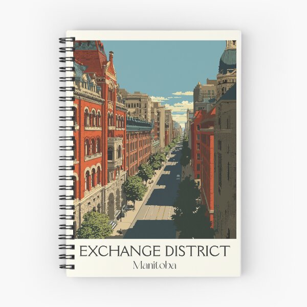 Item preview, Exchange District Winnipeg | Historic Architecture Art Print designed and sold by TuncGK.