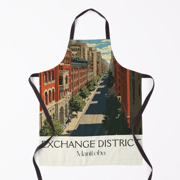 Item preview, Exchange District Winnipeg | Historic Architecture Art Print designed and sold by TuncGK.