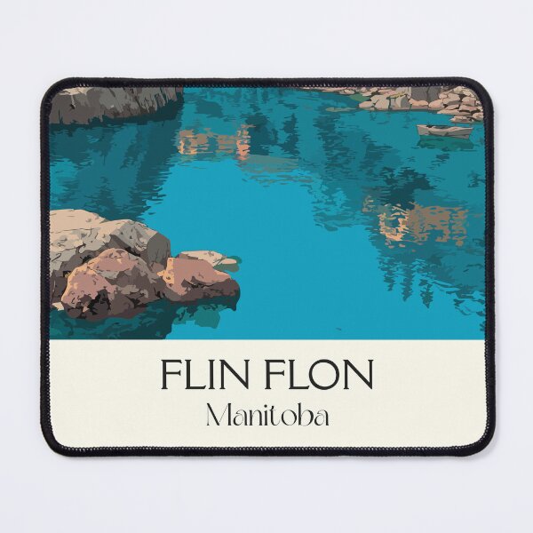 Item preview, Flin Flon Manitoba Mining Town | Creighton Scenery Art Print designed and sold by TuncGK.