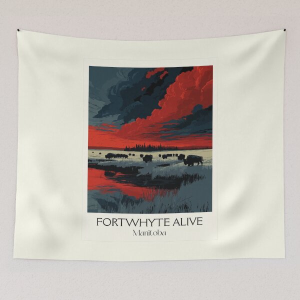 Item preview, FortWhyte Alive Manitoba | Nature Preserve Art Print designed and sold by TuncGK.