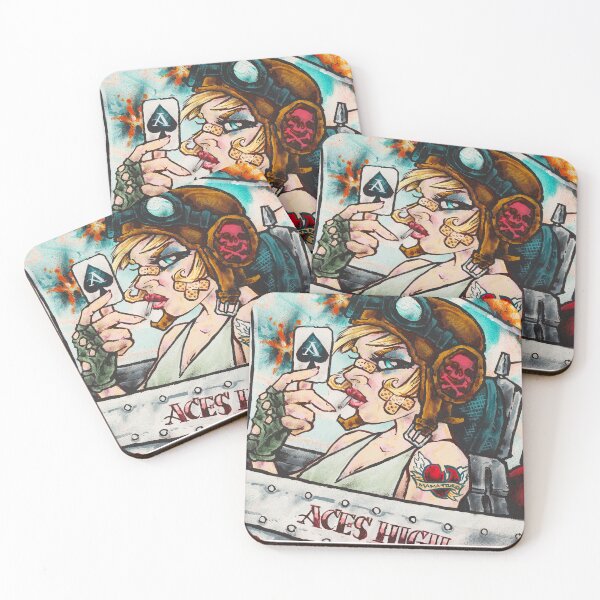 Item preview, Aces High designed and sold by The Art of Noble Hardesty.