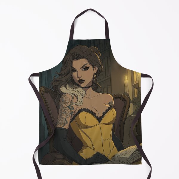 Item preview, book girl designed and sold by CursedbyLilith.