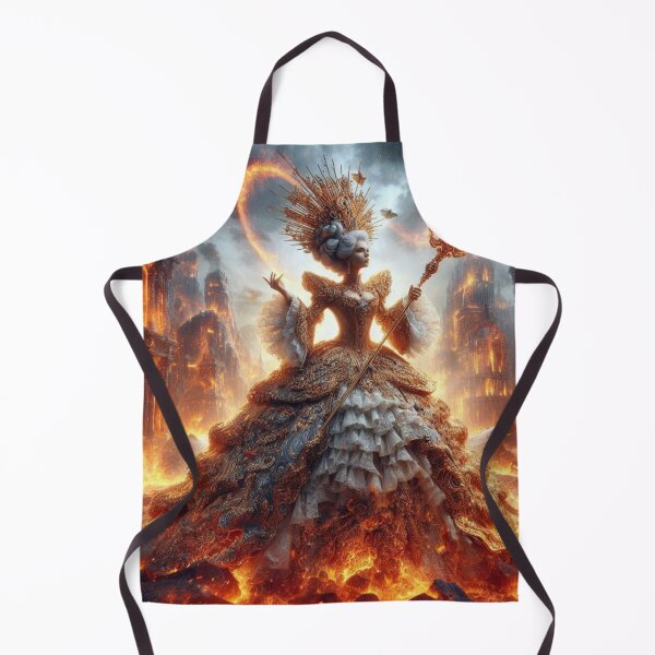 Item preview, Solarflare Rococo Battle Empress Artwork designed and sold by JKCreativeFlow.