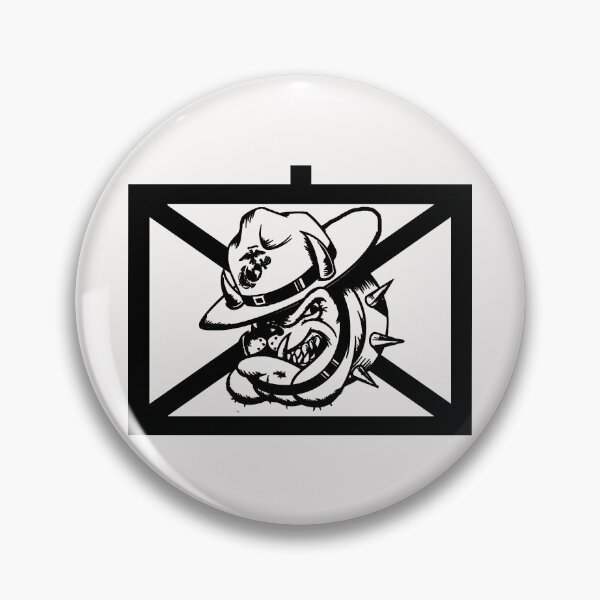 Aperçu de l'œuvre Panneau tactique ; USMC ; États-Unis ; créée et vendue par StickerApe.