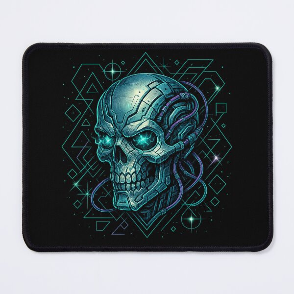 Item preview, Mechanical Skull with Purple Cables designed and sold by LaNadaYFundante.
