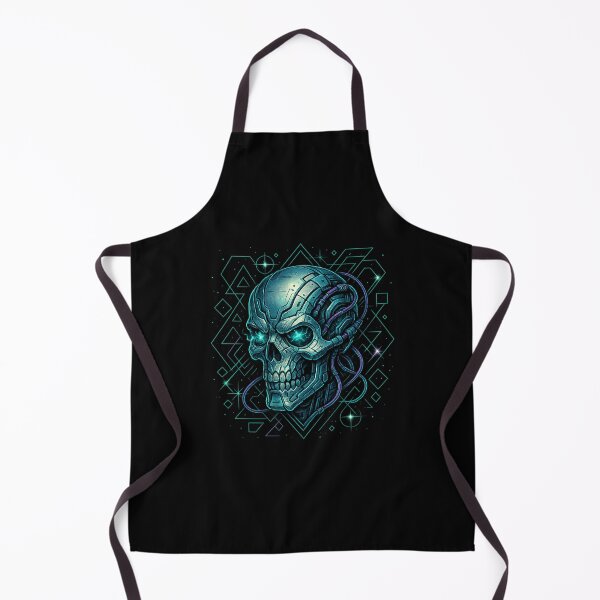 Item preview, Mechanical Skull with Purple Cables designed and sold by LaNadaYFundante.