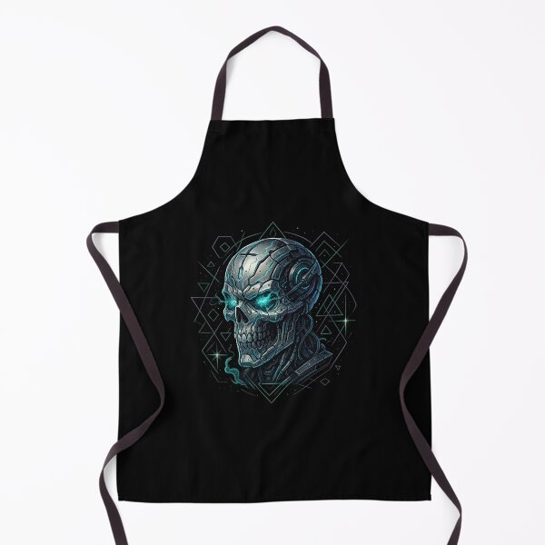 Item preview, Cyber Skull with Star Grid designed and sold by LaNadaYFundante.