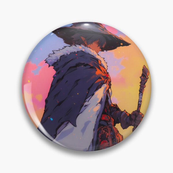 Item preview, The Sky Wanderer - Epic Anime Warrior Art designed and sold by Nostosalgos.