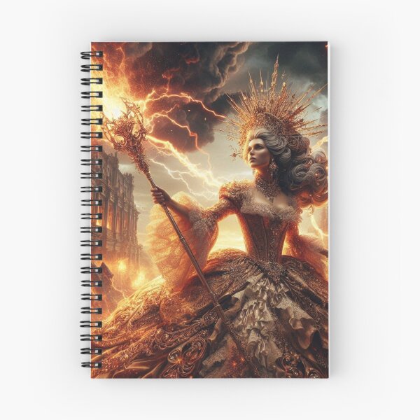Item preview, Celestial Sunfire Rococo Battle Queen designed and sold by JKCreativeFlow.