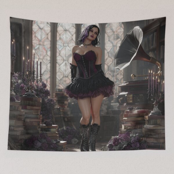 Item preview, emo book girl designed and sold by CursedbyLilith.
