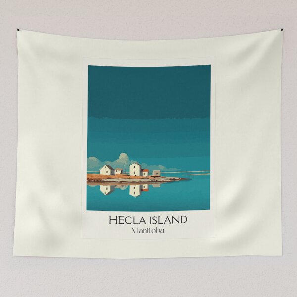 Item preview, Hecla Island Manitoba | Lake Winnipeg Scenic View Art designed and sold by TuncGK.