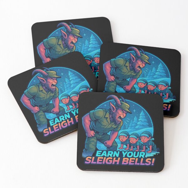 Item preview, Earn Your Sleigh Bells – Drill Sergeant Reindeer & Christmas Elf Bootcamp designed and sold by AddictiveDesign.