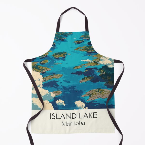 Item preview, Island Lake Manitoba | Boreal Forest Scenery Art Print designed and sold by TuncGK.