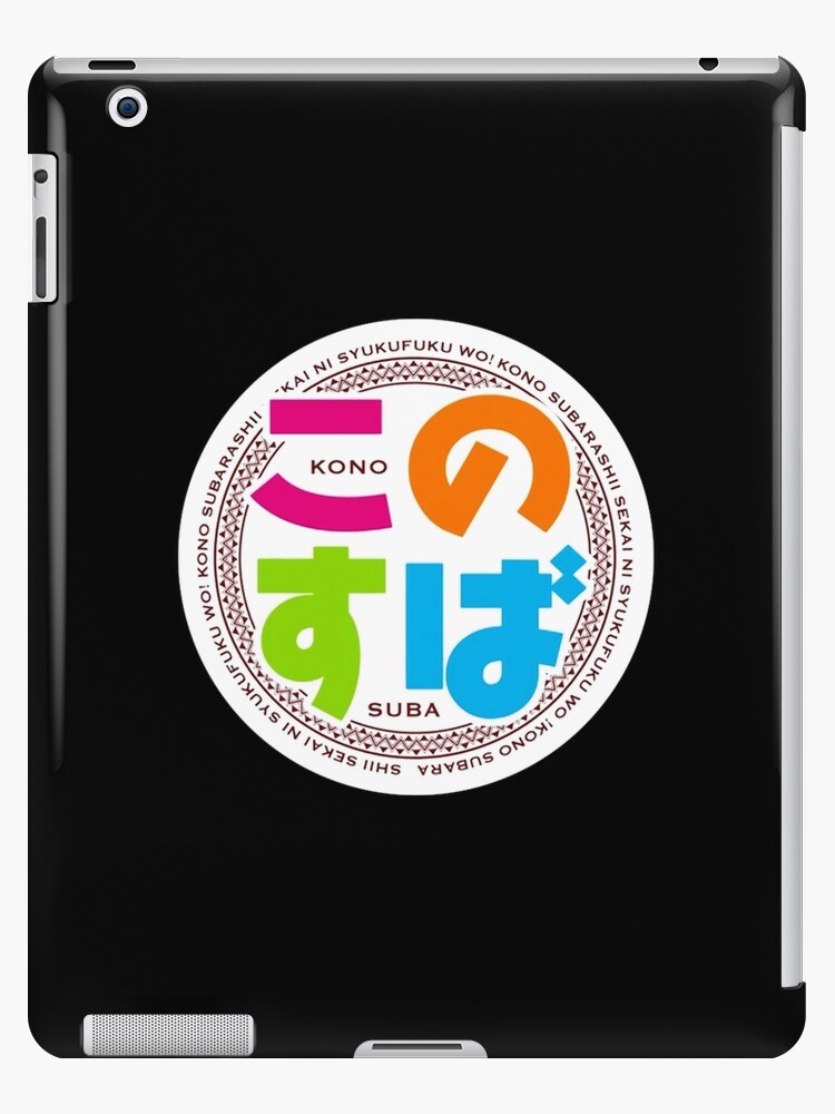 Konosuba Logo Title iPad Case & Skin for Sale by Kamerdra