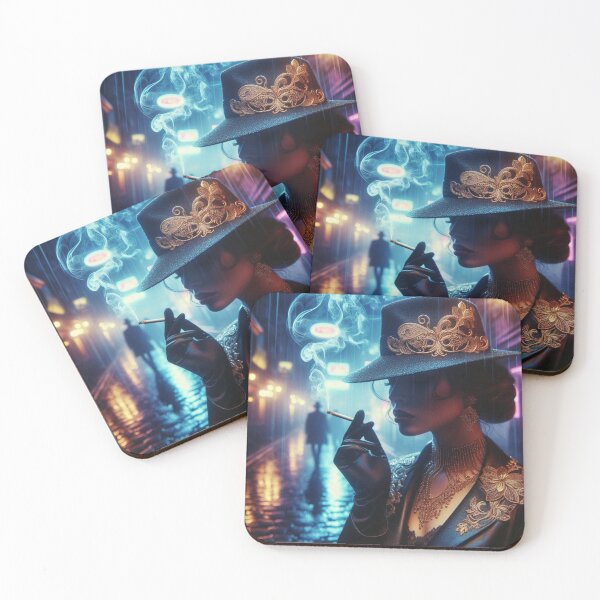 Item preview, Rococo Cyber Noir Night Detective designed and sold by JKCreativeFlow.