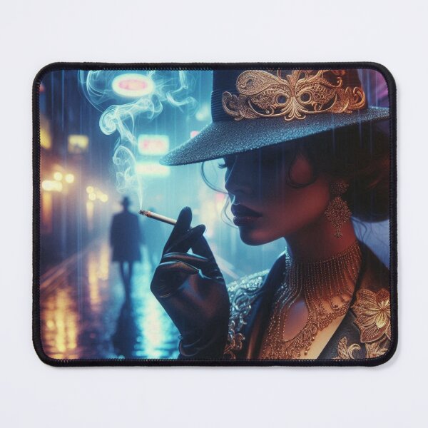 Artikelvorschau, Rococo Cyber Noir Night Detective entworfen und verkauft von JKCreativeFlow.