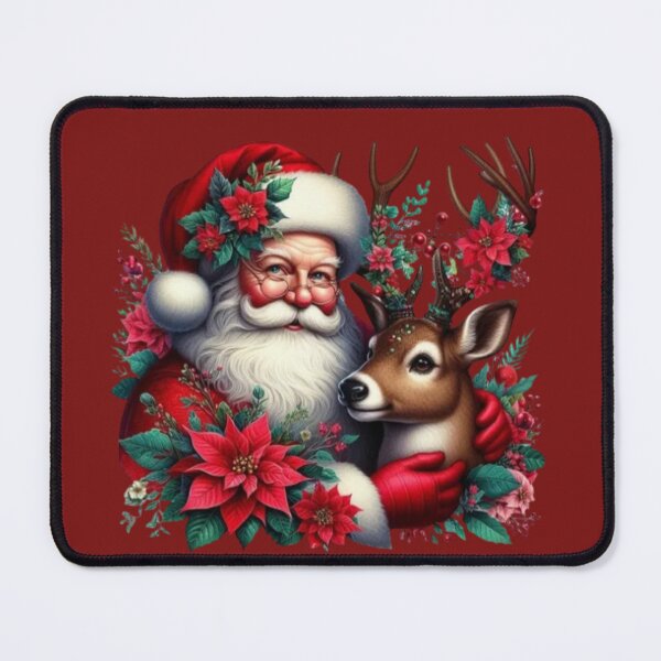 Item preview, Santa and his reindeer designed and sold by Shamrock12345.