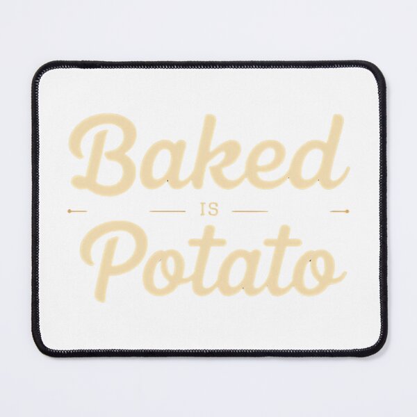 Item preview, "Baked Potato" T‑Shirt | Funny Potato Meme Shirt | Thanksgiving Foodie Tee | Friendsgiving Side Dish Humor designed and sold by GAIDREDA.