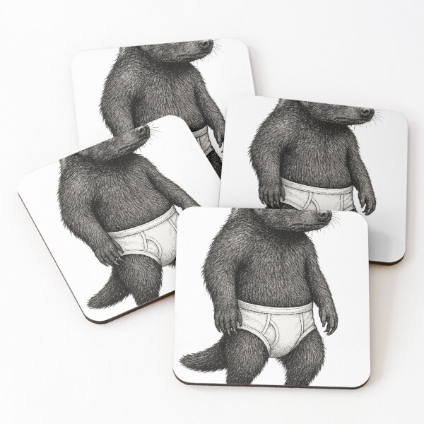 Item preview, Honey badger designed and sold by Llewynn1225.
