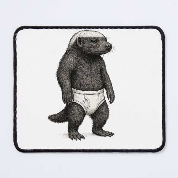 Item preview, Honey badger designed and sold by Llewynn1225.