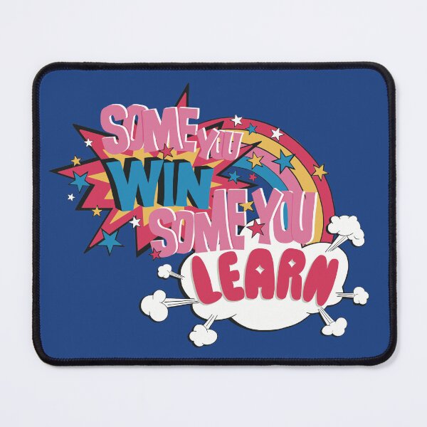Item preview, Some You Win Some You Learn - Pop Art Motivational Print - Growth Mindset  designed and sold by rachellucette.